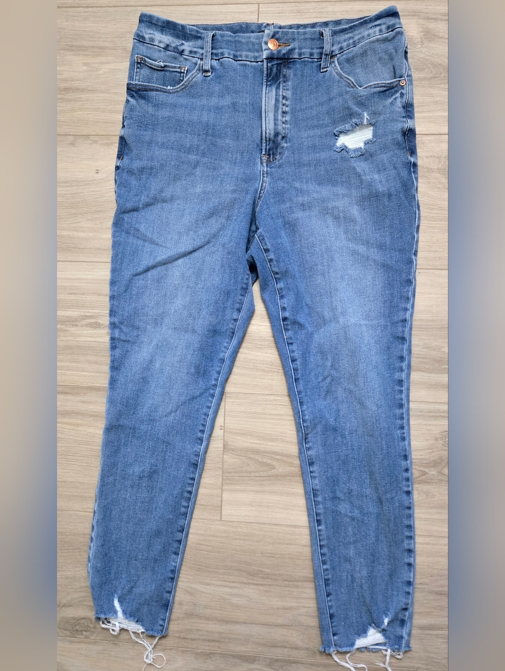 Express High Waisted Flexx Hyper Stretch Jeans
